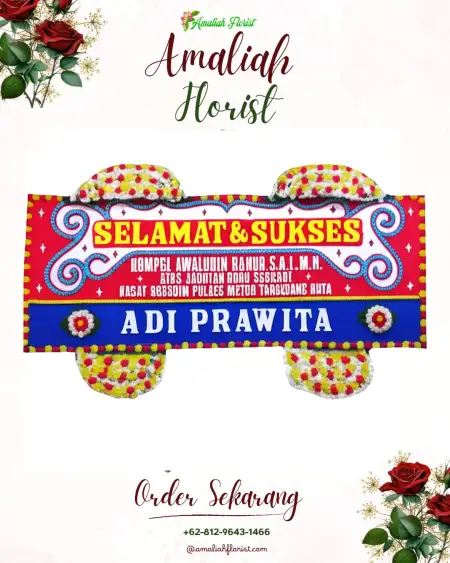 Papan Bunga Ucapan Selamat Pangmilang